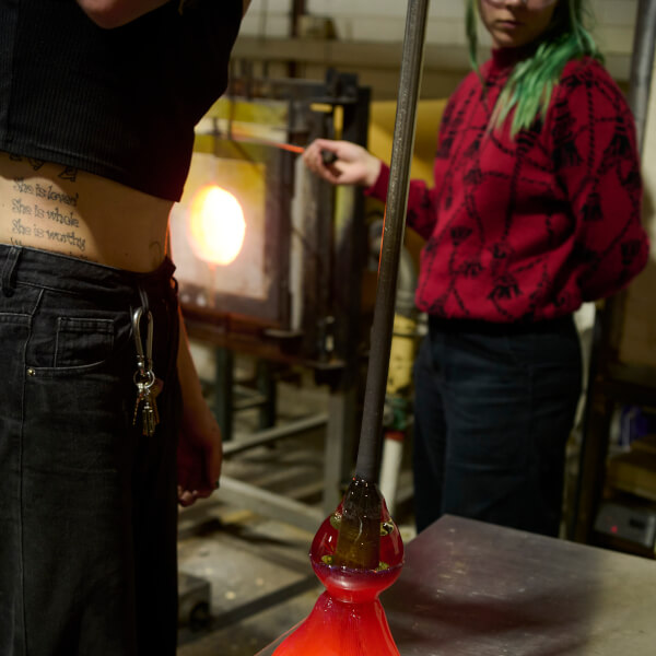 Glassblowing and Mosaic class by r.a.g.e.