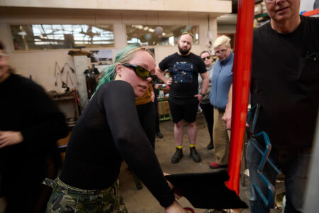 Glassblowing and Mosaic class by r.a.g.e.