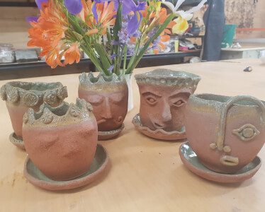 Pottery class by Red Bird Studio Art