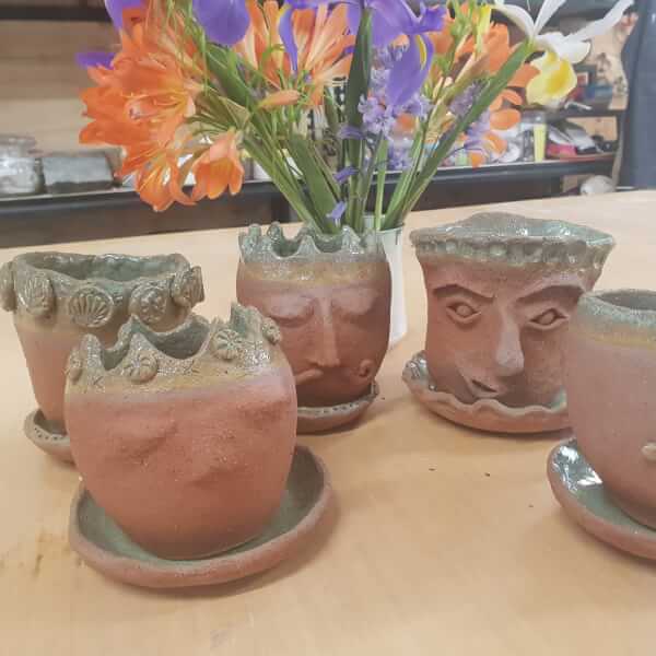 Pottery class by Red Bird Studio Art