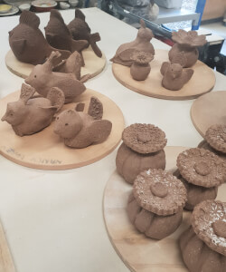 Pottery class by Red Bird Studio Art