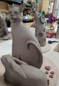 Pottery class by Red Bird Studio Art