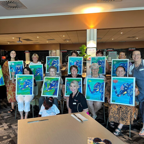 Photo from a Rejuvi Art workshop