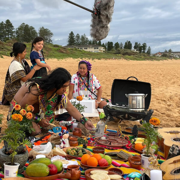 Photo from a Rosa Cienfuegos workshop