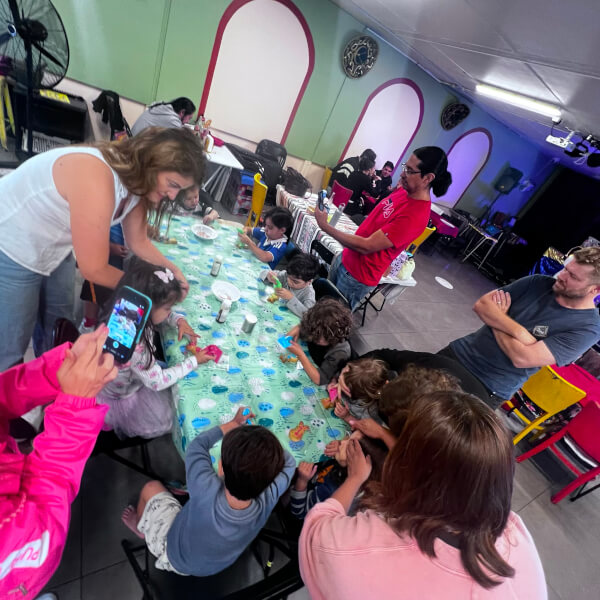 Photo from a Rosa Cienfuegos workshop