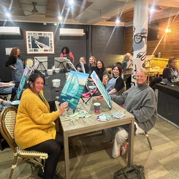 Painting workshops, Avoca Beach