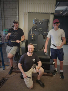 Metalwork class by Savage Custom Knives