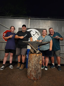 Metalwork class by Savage Custom Knives