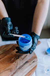 Fluid Art class by Seed and Spark