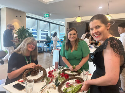 Fluid Art class by Seed and Spark