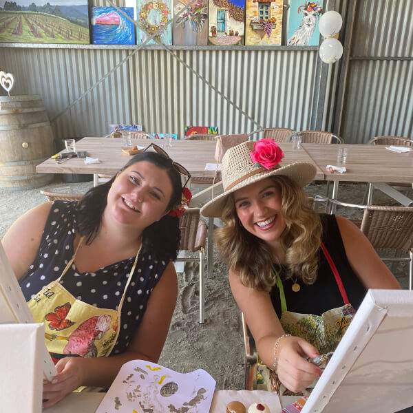 Painting class by Senoritas' Art Workshop