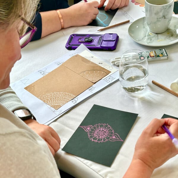 Photo from a Serena Geddes workshop
