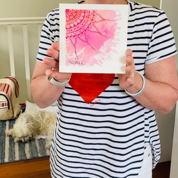 Photo from a Serena Geddes workshop