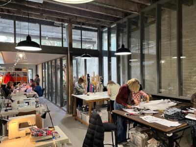 Textiles class by Sew Make Create
