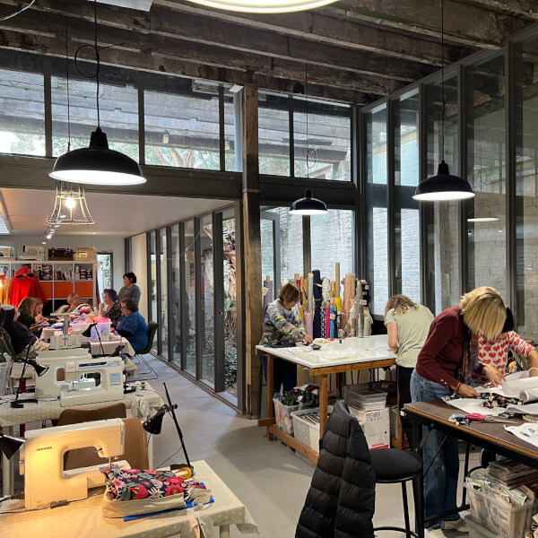Textiles class by Sew Make Create