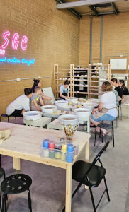 Pottery class by SGC STUDIO
