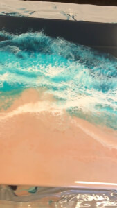 Fluid Art class by Shannan Nicole Artist