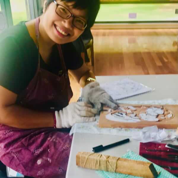 Photo from a Shen Hsien workshop