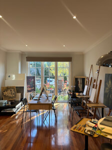 Painting class by Shima Torabian