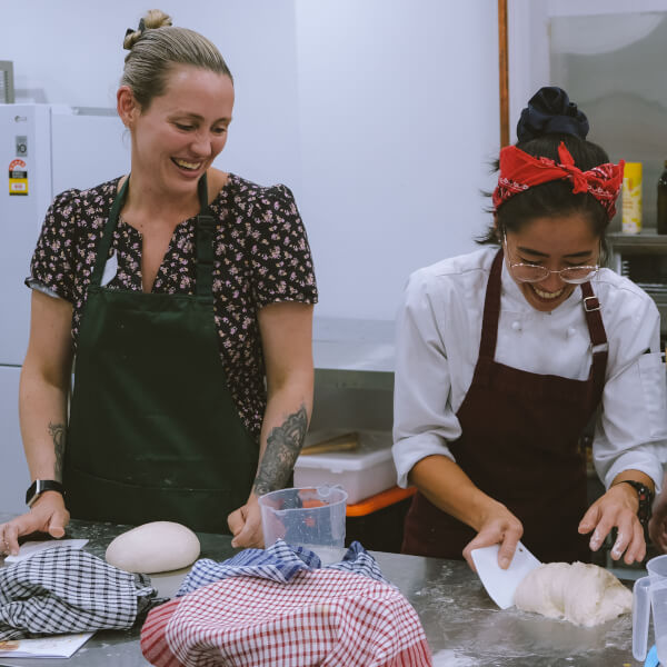 Photo from a Si, Prego! Artisan Baking & Consulting workshop