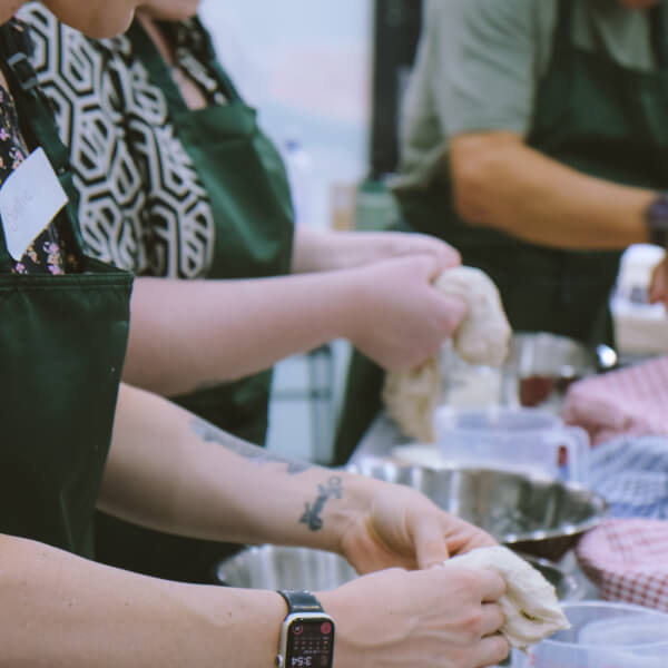 Photo from a Si, Prego! Artisan Baking & Consulting workshop