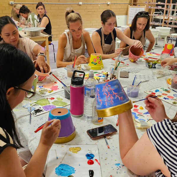 Pottery class by SixteenO’s Art Studio