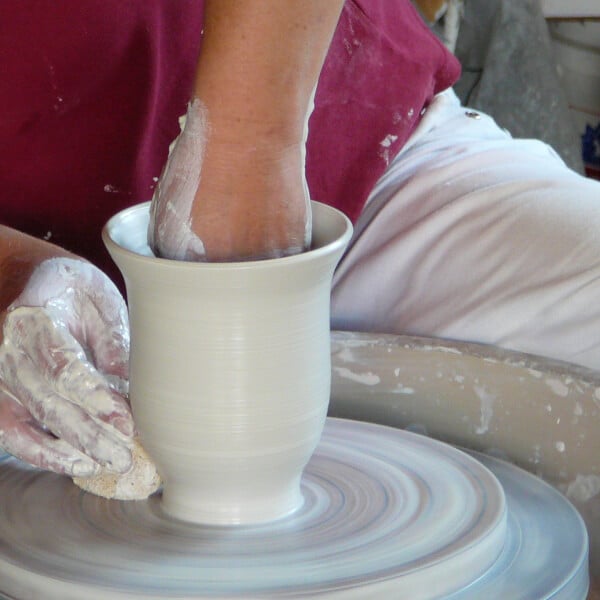 Photo from a Something At Mary's Pottery Classes workshop