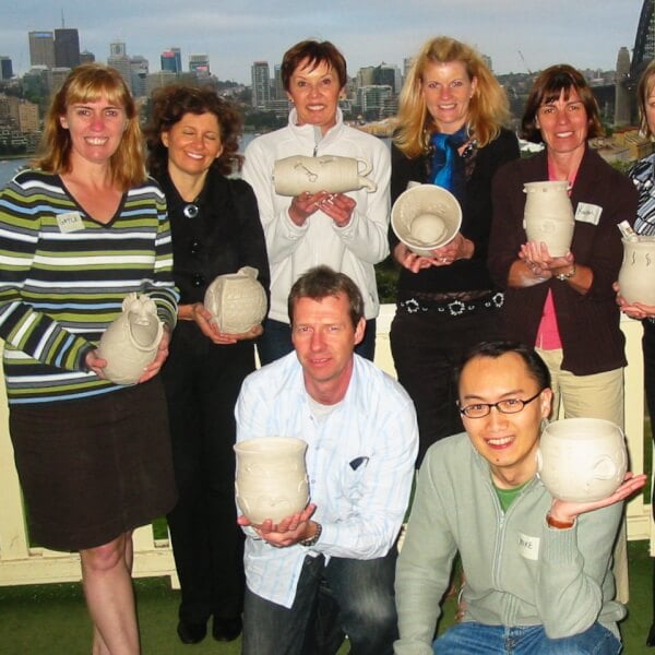 Photo from a Something At Mary's Pottery Classes workshop