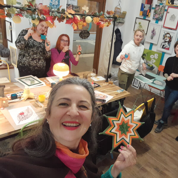 Photo from a Starlight Mandala workshop
