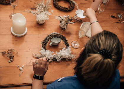 Floristry class by Strike a Posie