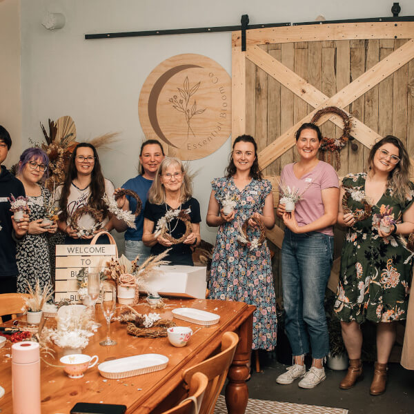 Photo from a Strike a Posie workshop