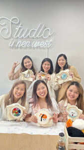 Fluid Art class by Studio Inner West