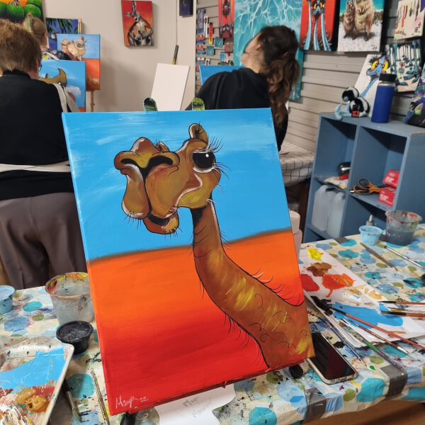 Photo from a Stunned Emu Designs by Wendy Binks workshop