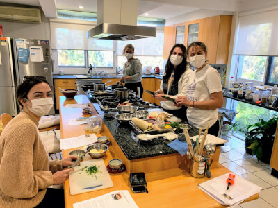 Cooking class by Sumi Saikawa