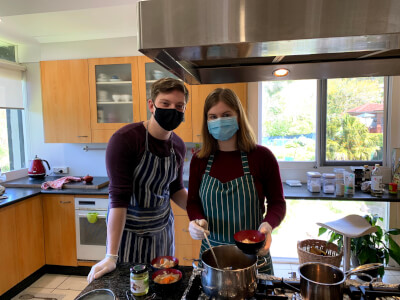 Cooking class by Sumi Saikawa
