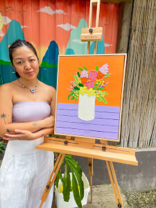 Painting class by sun and mon community