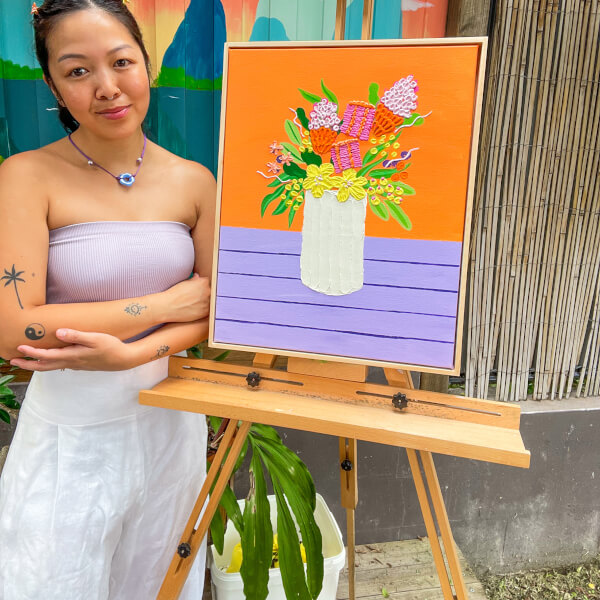 Painting class by sun and mon community