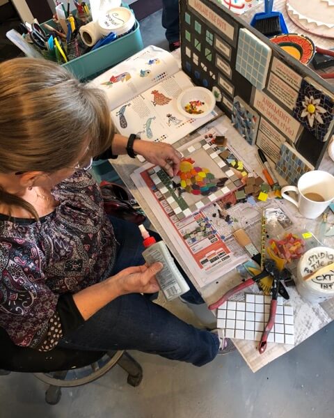 Photo from a Susanna Mills workshop