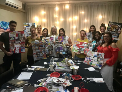 Paper Craft and Ink class by Tameera Kemp