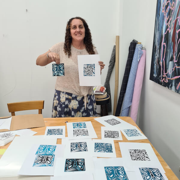 Photo from a Tamsha Creations workshop