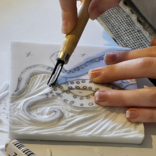 Photo from a Tamsha Creations workshop