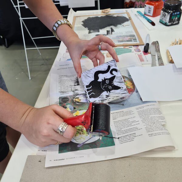 Photo from a Tamsha Creations workshop