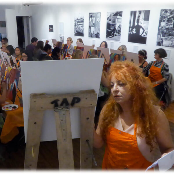 Painting class by TAP Art Gallery