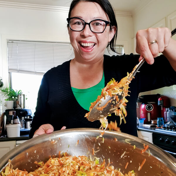 Photo from a Tash Can Cook workshop