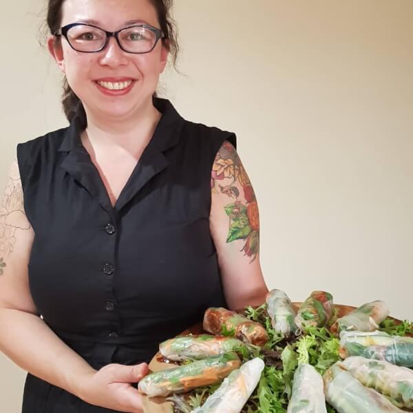 Photo from a Tash Can Cook workshop