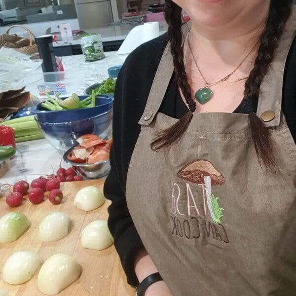 Photo from a Tash Can Cook workshop