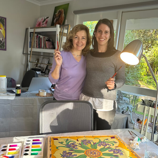 Textiles classes, Ferny Creek