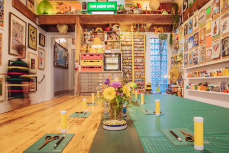 Paper Craft and Ink experience