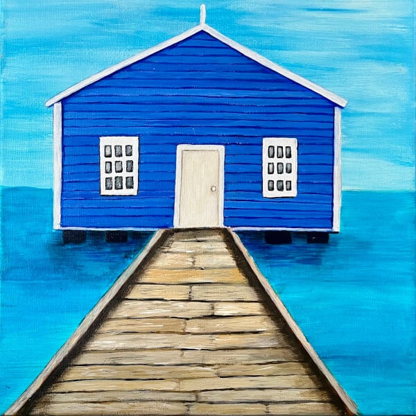Painting class by The Barn Creative Studio