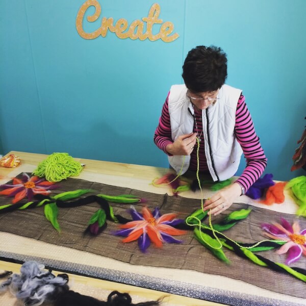 Jewellery Making class by The Fabric and Felt Studio